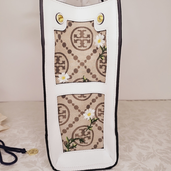 Rare Unique Tory Burch Summer White Bag, New NWT - Picture 5 of 11